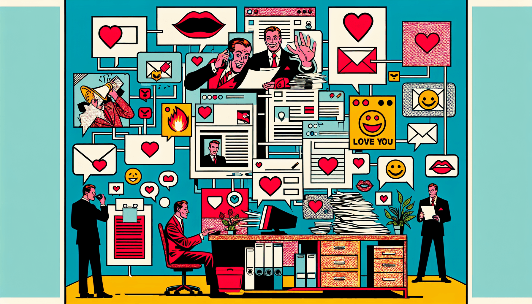 Pop art style